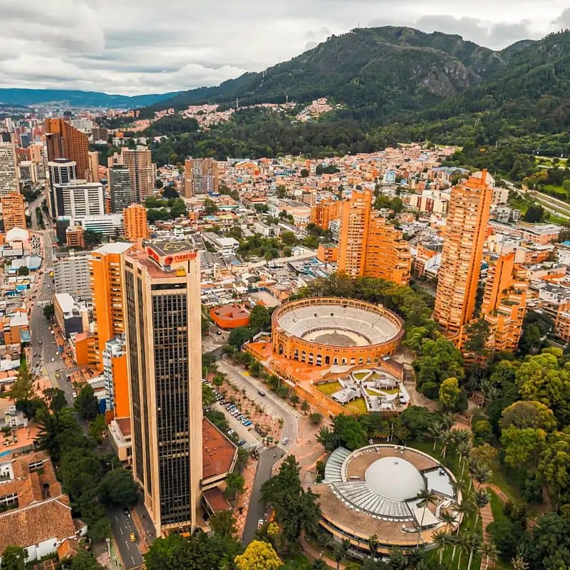 Bogota, the capital of Colombia