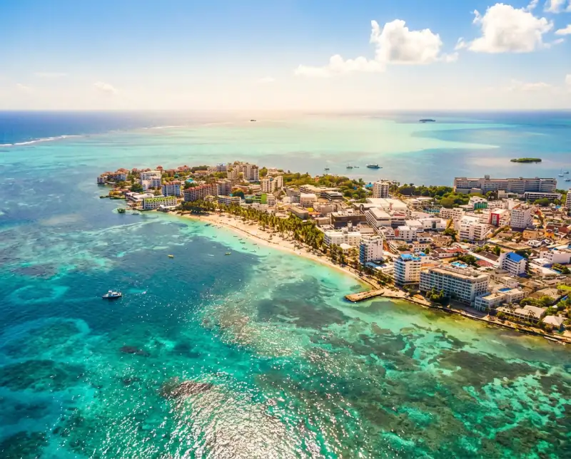 Caribbean coral reef